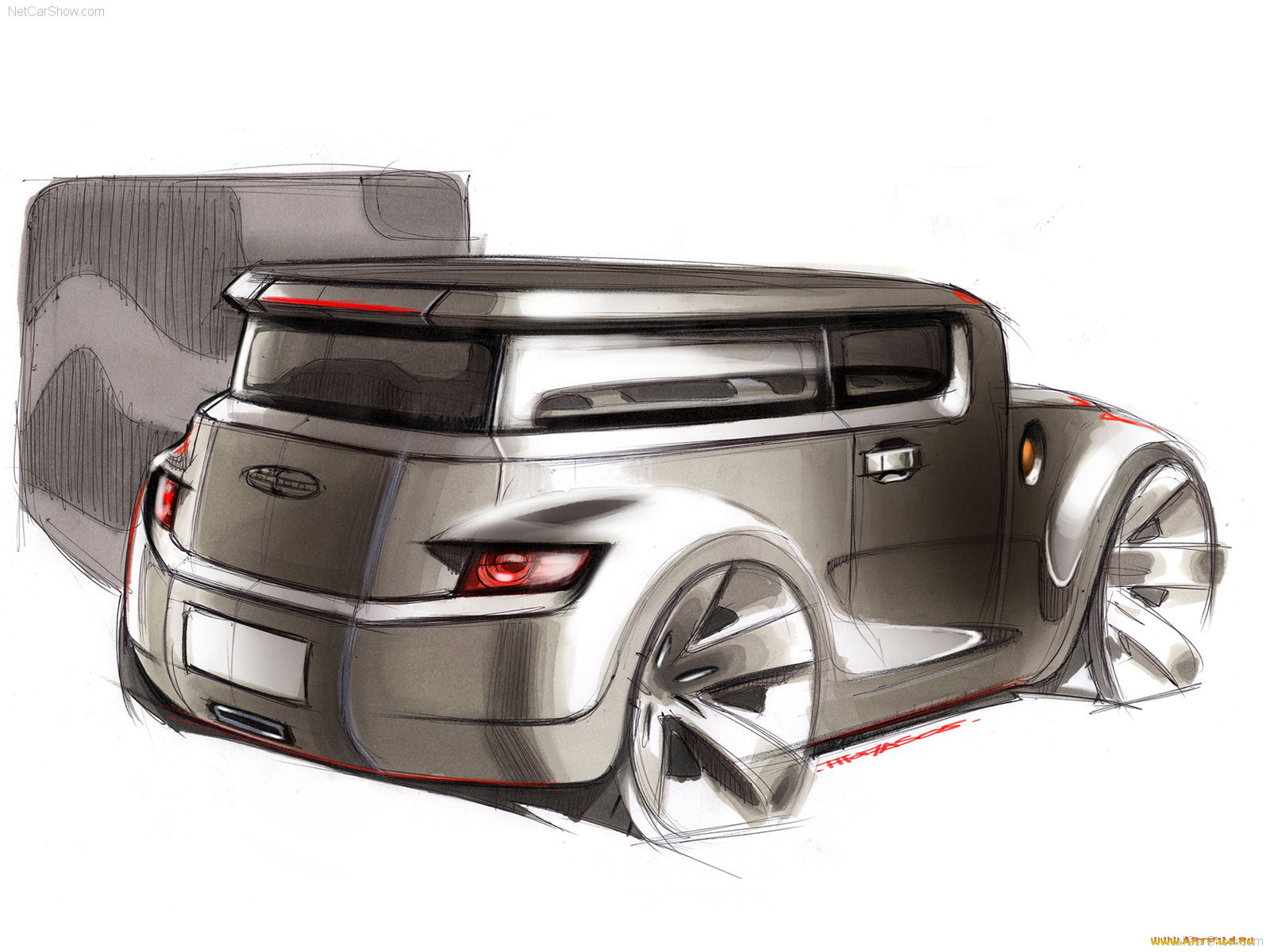 scion, hako, coupe, concept, , 